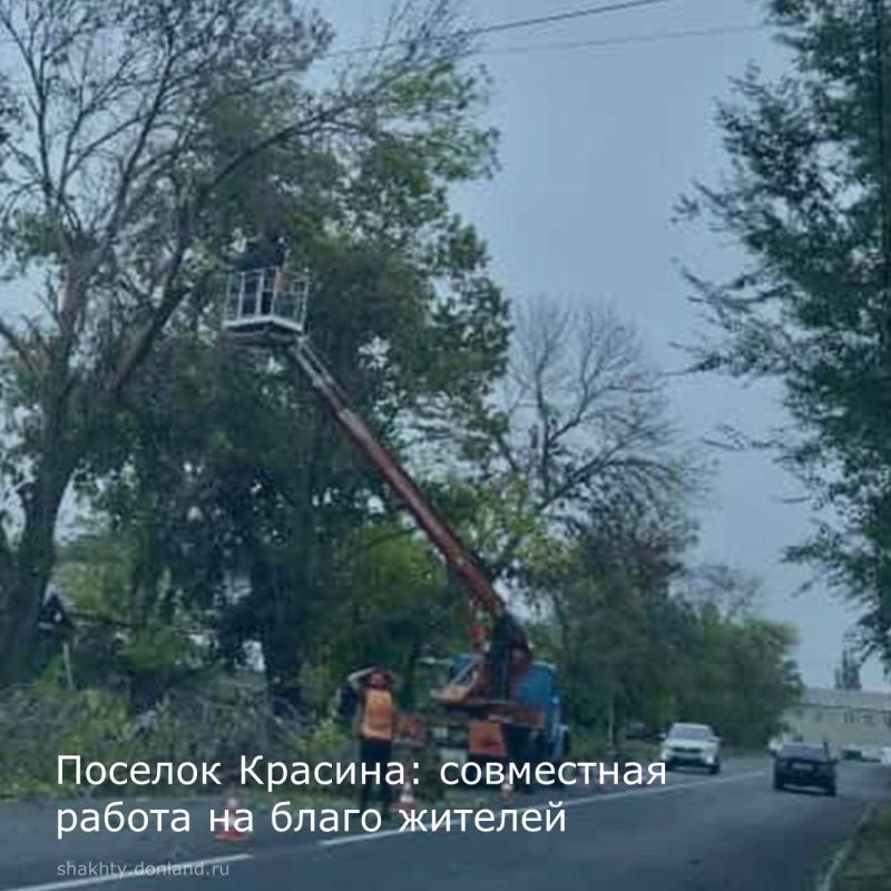 Поселок Красина: совместная работа на благо жителей