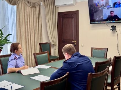 Руководитель следственного управления провел прием граждан