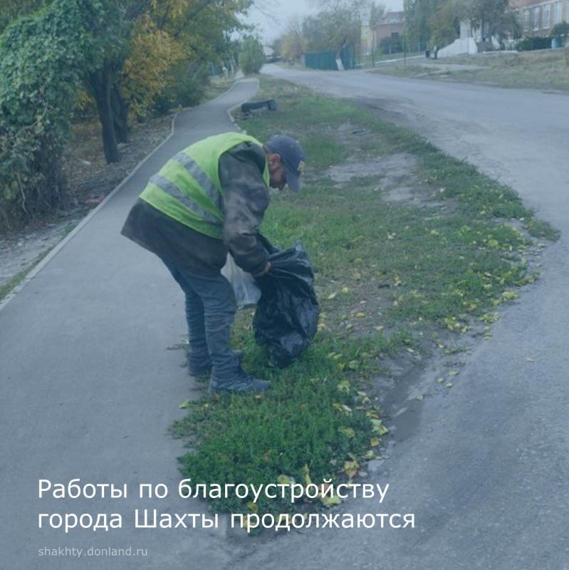 На подведомственной территории Неждановского территориального отдела организованы работы по сбору случайного мусора и уборке урн:
