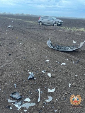 Ранним утром молодая мать и двое малышей попали в ДТП на трассе в Ростовской области