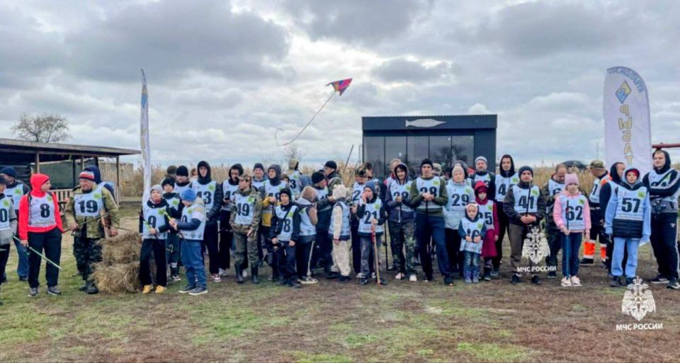 Безопасность рыбатлона обеспечили сотрудники Донского МЧС