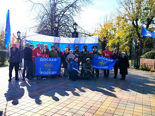 С винтовкой Мосина и песней: в Советском районе ярко отметили День народного единства