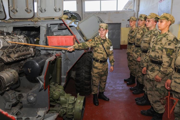 Курсанты Военной академии Росгвардии прошли стажировку в Ростовской области
