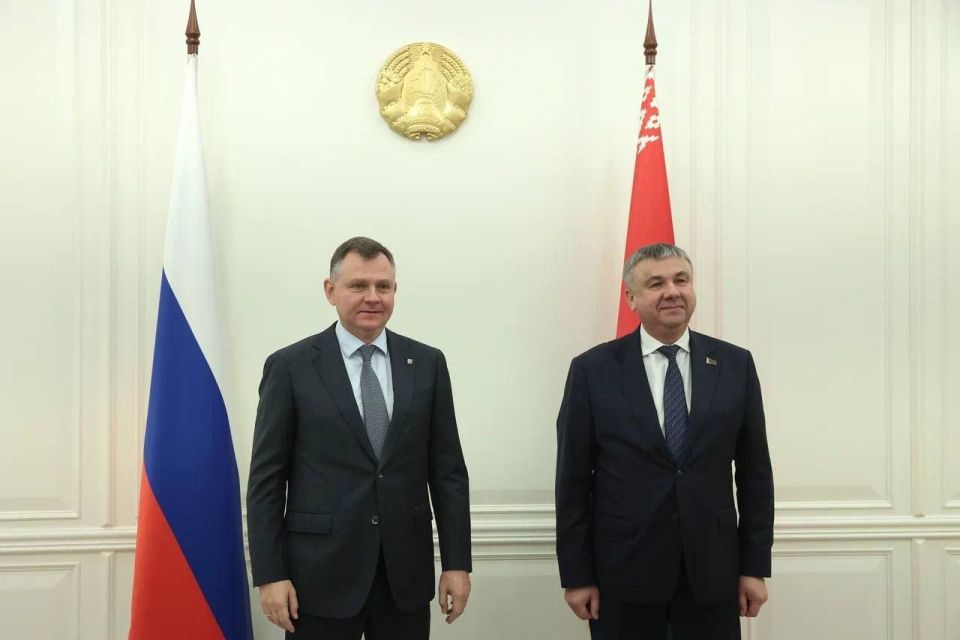 Юрий Слюсарь: Встречи с коллегами из братской Беларуси всегда знаковые и по-настоящему продуктивные