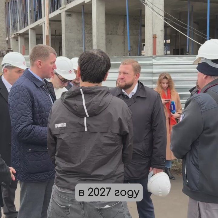 Проверили строительство шестой школы на Ставропольской