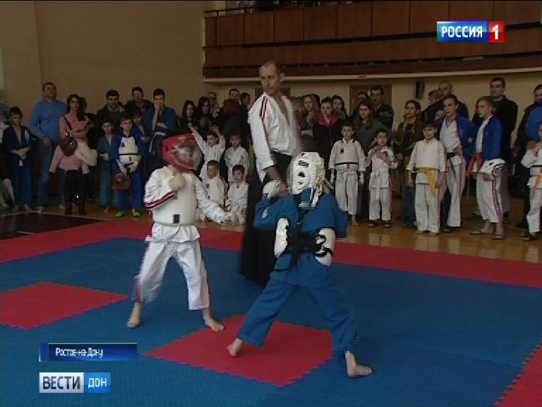 Турнир по спортивному каратэ состоялся в Ростове