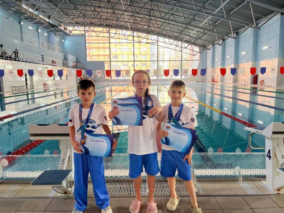 Новые успехи юных пловцов Спортивной школы №2!