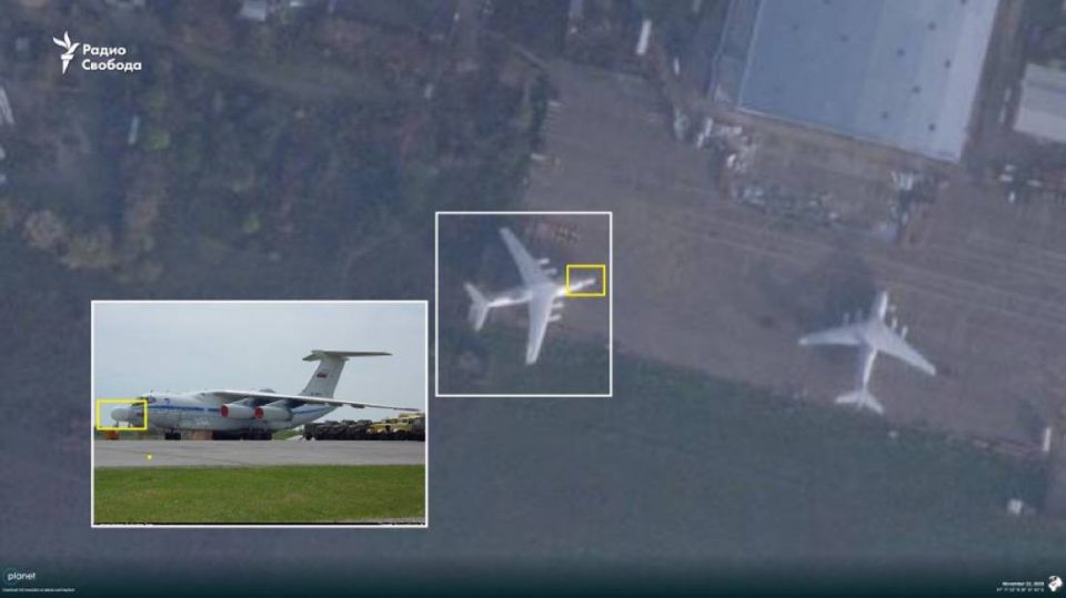 ВСУ ночью поразили в Таганроге старый списанный борт А-60, который дожидался утилизации и не летал с первой половины 10х годов