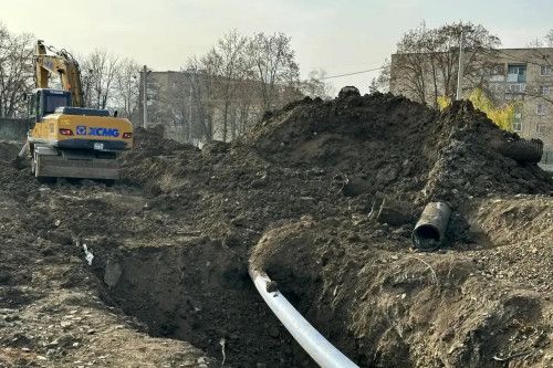 Работы по замене аварийного коллектора ведутся в Шахтах