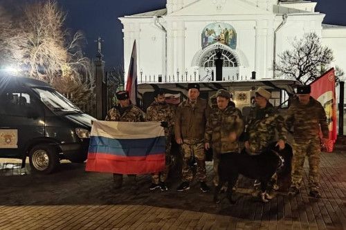 Донские казаки доставили очередную партию помощи бойцам в зону СВО