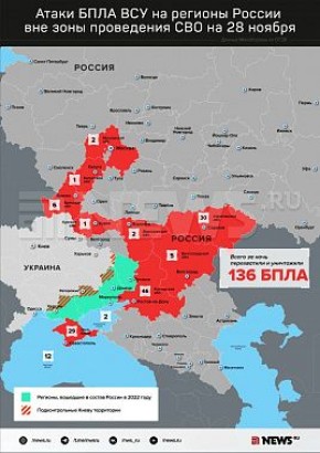 Таганрог, Шахты и пять районов Ростовской области стали целями нового массированного налета украинских дронов