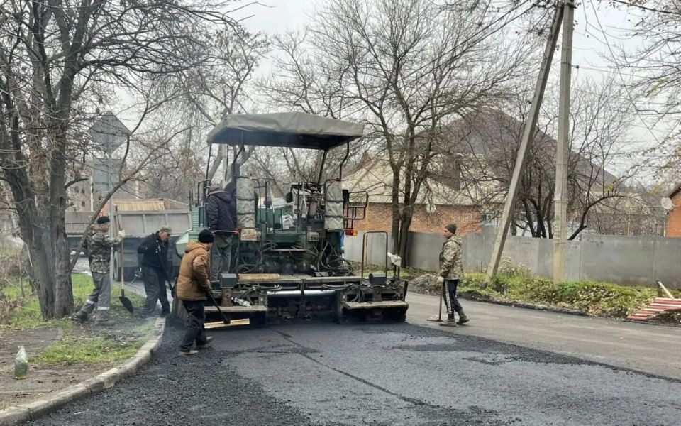 Ремонт дороги по обращениям жителей в переулке Пластовый