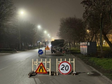 Сегодня вечером, 28 ноября, на самотечном канализационном коллекторе на пер