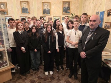 Школьники посетили Музей истории органов внутренних дел и внутренних войск в УМВД России по городу Шахты
