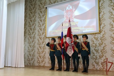 Краснознаменному батальону охраны и обеспечения Южного округа Росгвардии исполнилось 105 лет