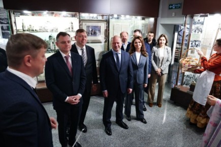 Лидия Новосельцева посетила театрализованную экскурсию в Музее истории Ростова-на-Дону