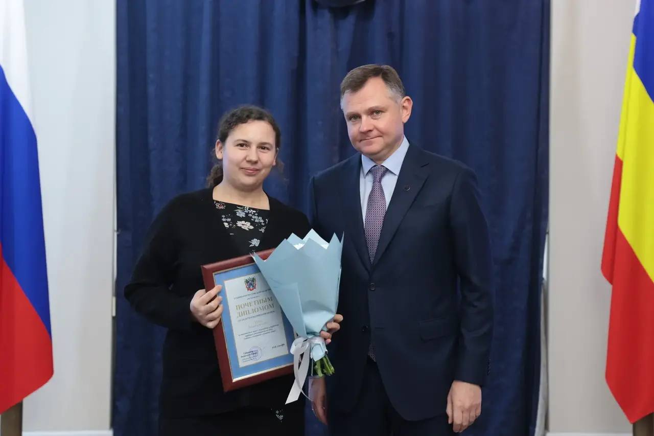 Семья Муляр – гордость Батайска! Почётный диплом Губернатора – за заслуги в воспитании детей