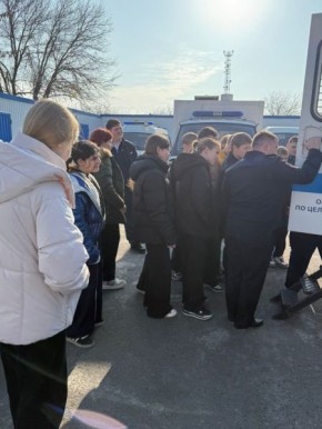 Полиция детям: В Целинском районе правоохранители провели экскурсию для школьников по территориальному отделу полиции