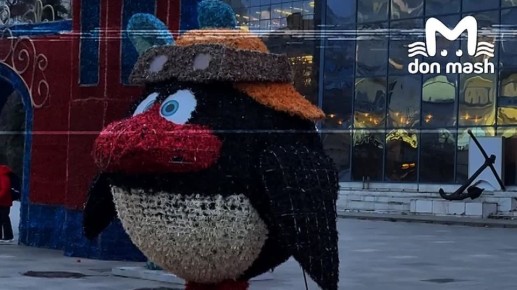 В городе появились они... Большие, круглые и с огромными глазами! Это мы про новогодних смешариков, которыми из года в год украшают Ростов