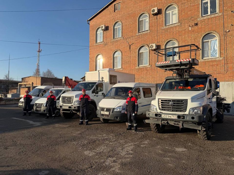 Современная спецтехника пришла на службу таганрогским энергетикам