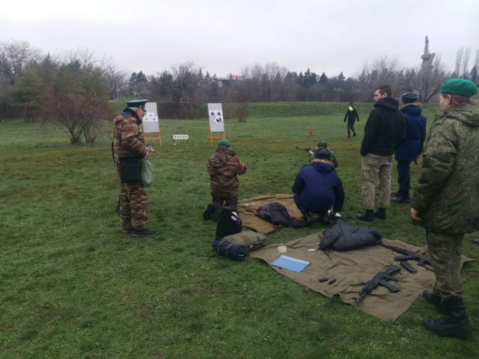 Военно-патриотическая акция состоялась в Змиевской балке