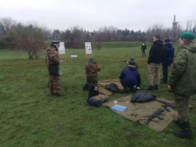 Военно-патриотическая акция состоялась в Змиевской балке