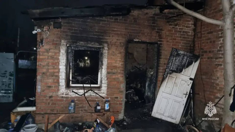 В Шахтах на пожаре погиб мужчина