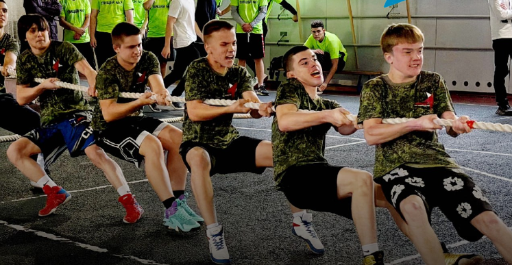 В Ростовской области прошли первые соревнования по перетягиванию каната