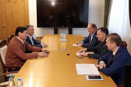 Ростовскую область посетил глава Республики Калмыкии Бату Хасиков