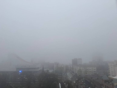 И снова горизонта не видно: плотный туман накрыл Ростовскую область