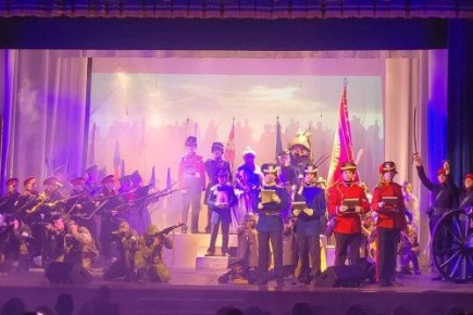 В Ростовской области прошел театрализованный урок мужества в День Героев Отечества