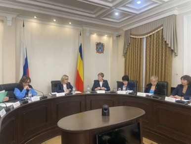 Председатель комитета по социальной политике, труду, здравоохранению и делам военнослужащих Елена Елисеева приняла участие в заседании Координационного комитета по делам инвалидов при Губернаторе Ростовской области