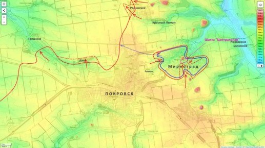 Юрий Подоляка: Покровское направление: Мирноград — обстановка на утро 11.12.25