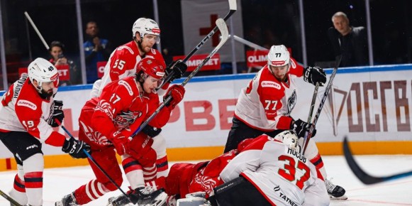 ХК «Ростов» сыграл первый матч во Дворце спорта после долгого перерыва