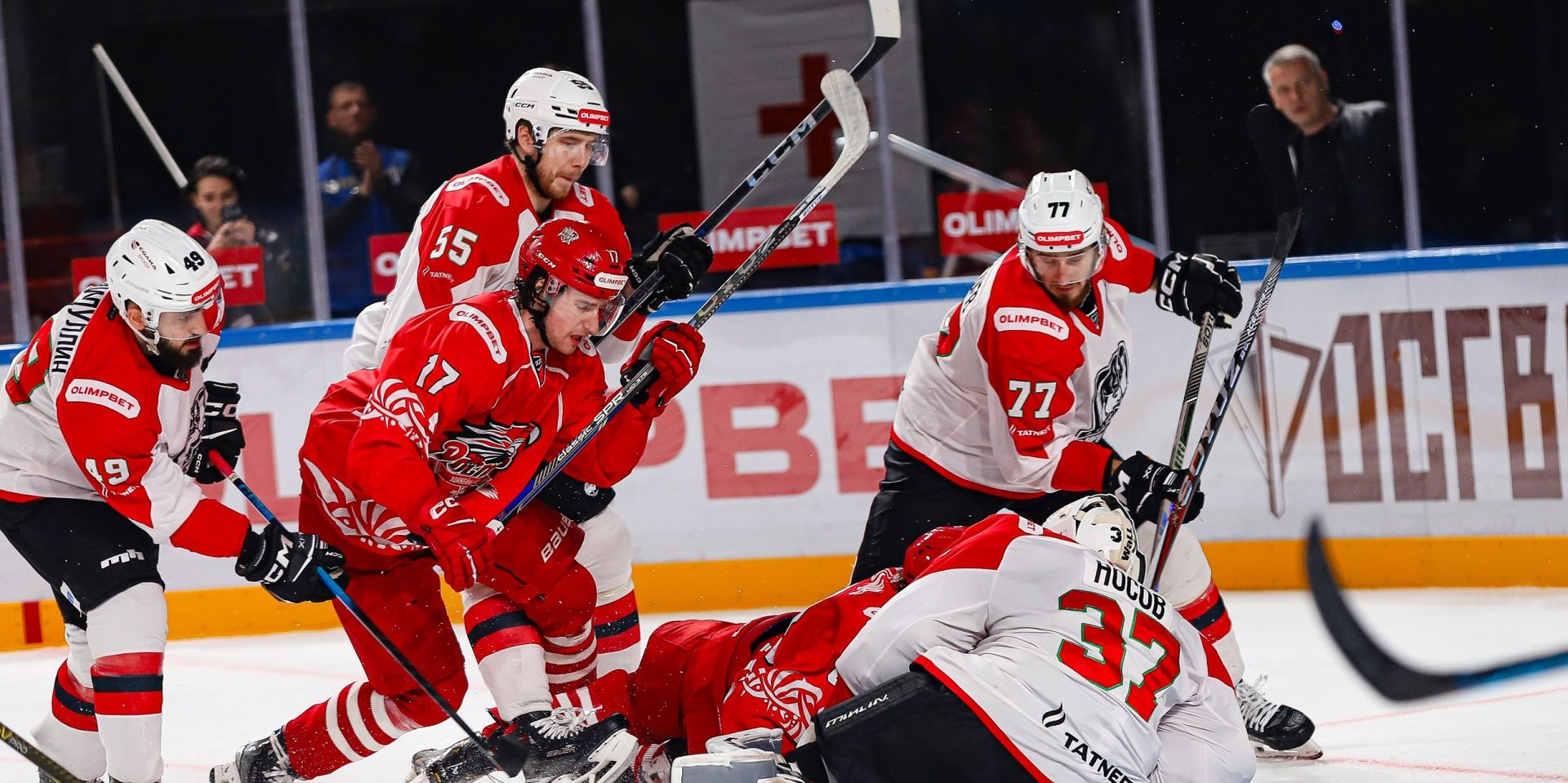 ХК «Ростов» сыграл первый матч во Дворце спорта после долгого перерыва