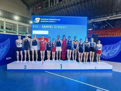 Ташкент – медальный город. Юные донские батутисты завоевали награды международного турнира