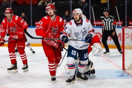 ХК «Ростов» проиграл ЦСК ВВС на своем поле