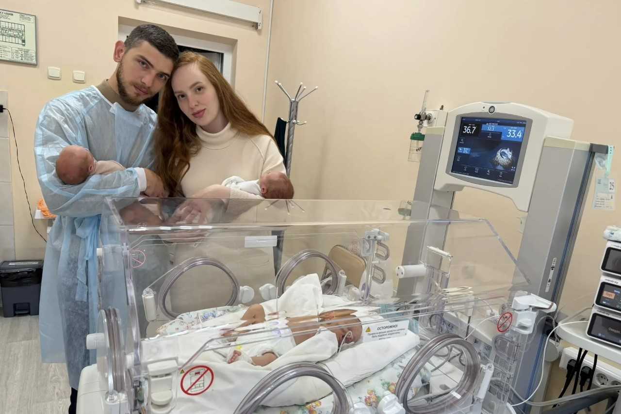 Еще одна тройня родилась в этом году в областном перинатальном центре