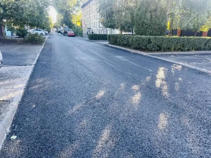 В Ростове отремонтировали дорогу в пер