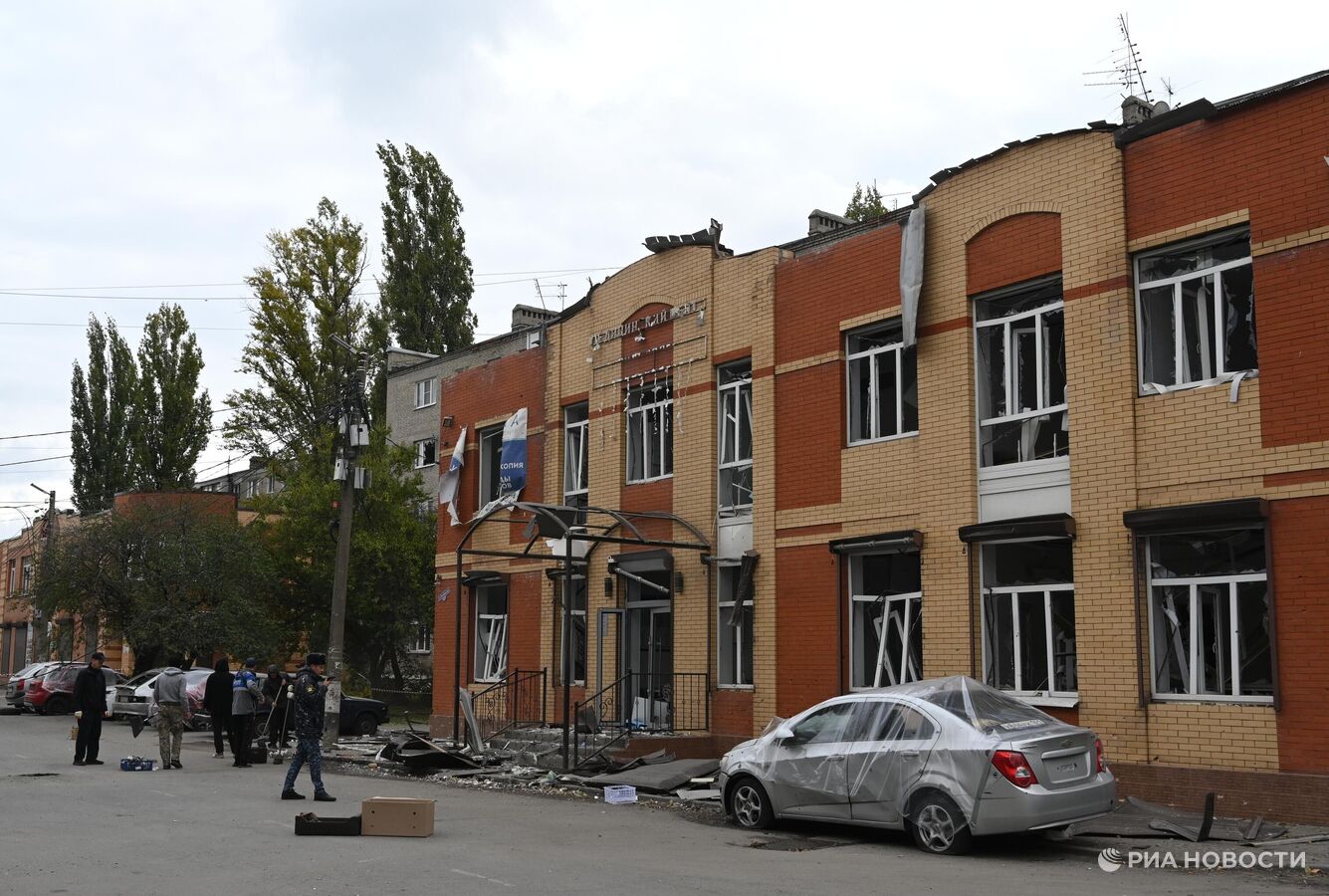 В Ростове-на-Дону ввели режим ЧС в районе падения БПЛА