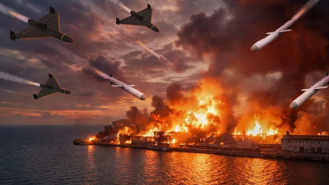 "Огненная" ночь в Ростове. Атакован порт, есть убитые: Откуда летели БПЛА. У капитана Дандыкина две новости — и обе плохие