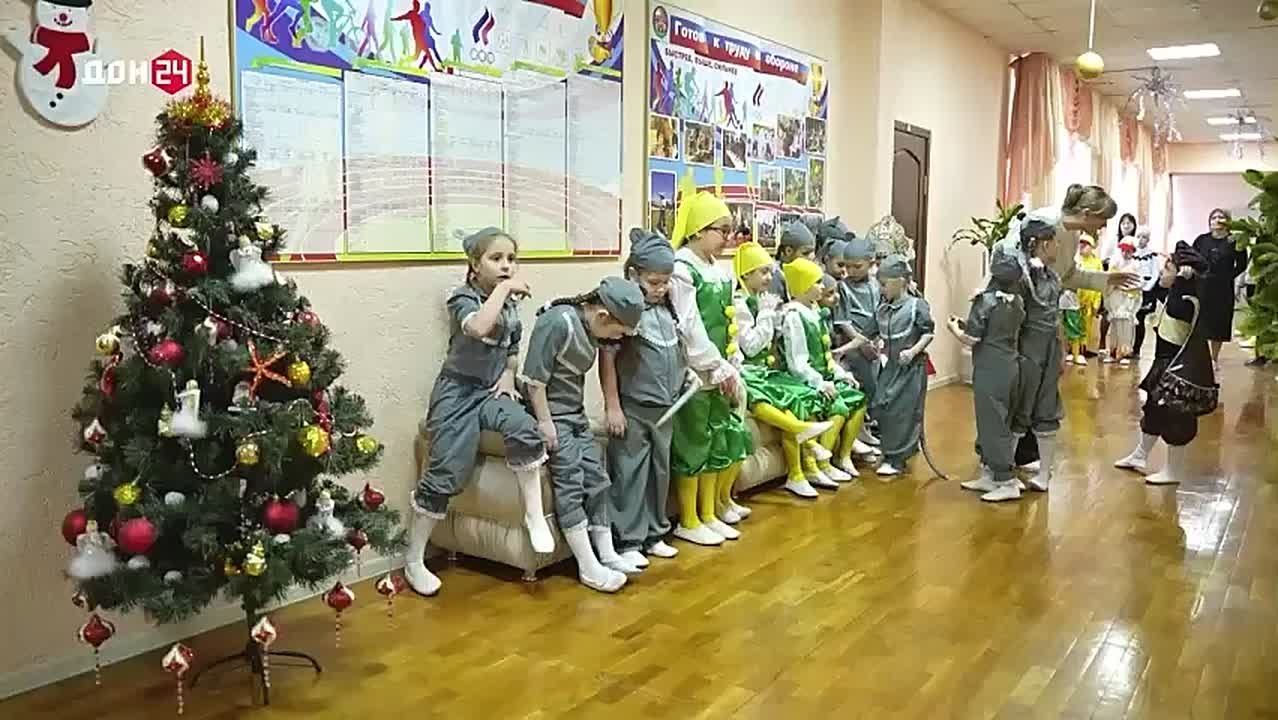 Новогодний мюзикл поставили воспитанники школы-интерната в Ростове