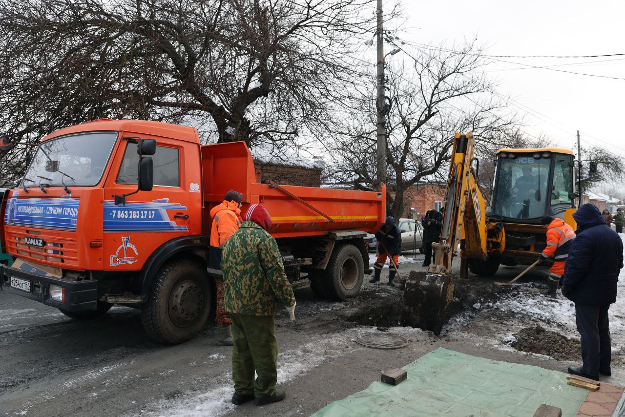 На нескольких улицах Ростова ограничено водоснабжение