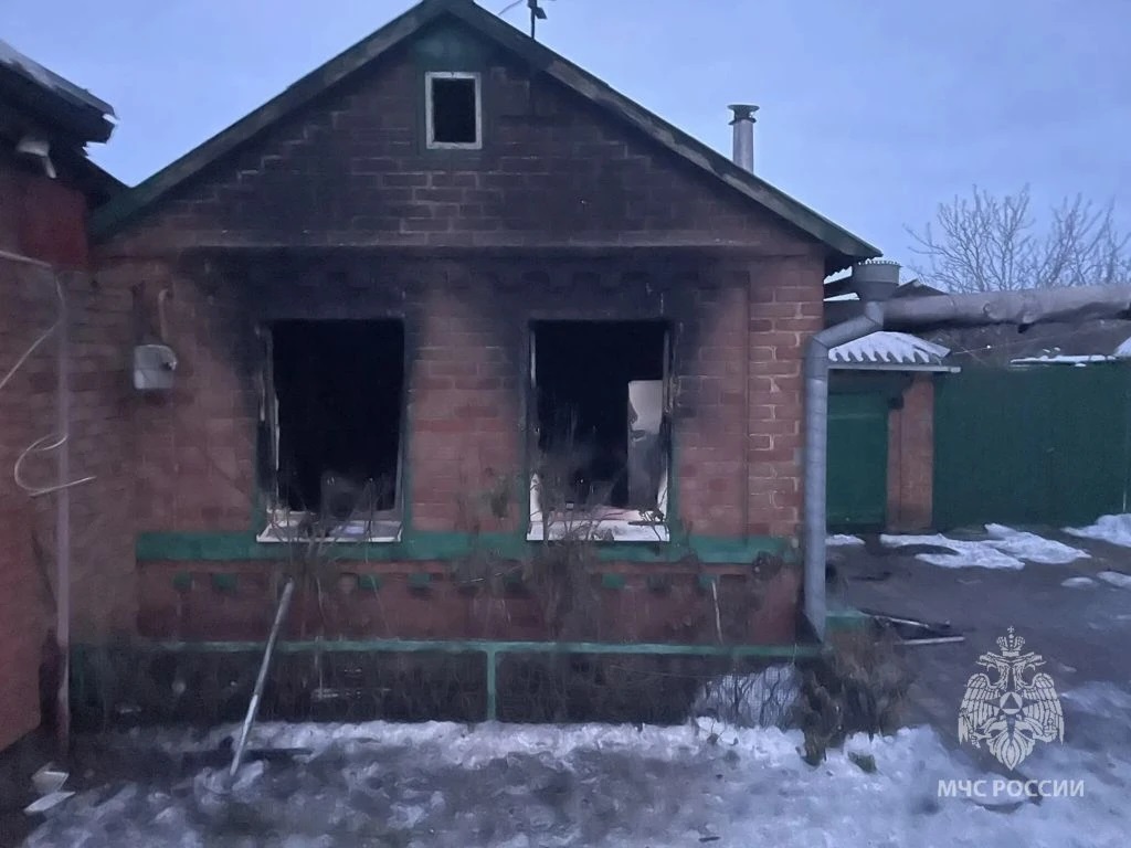 В Ростовской области произошел пожар из-за непотушенной сигареты