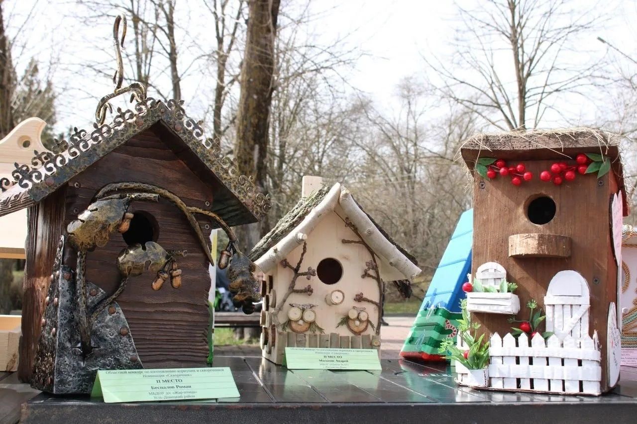 На Дону продолжается конкурс по изготовлению кормушек и скворечников