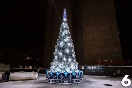 В городе выбрали лучшую новогоднюю Ель