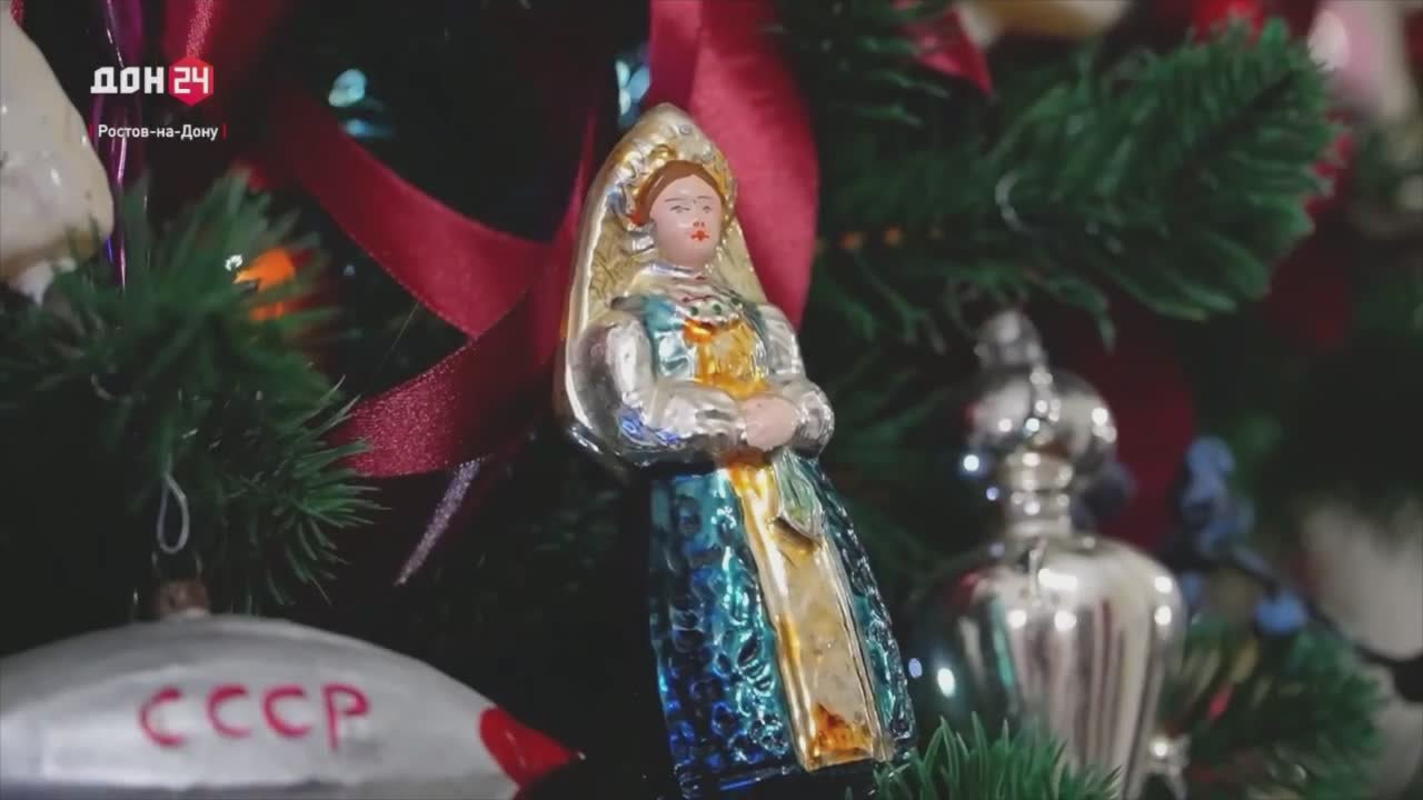 Тысячи советских елочных игрушек собрала ростовчанка