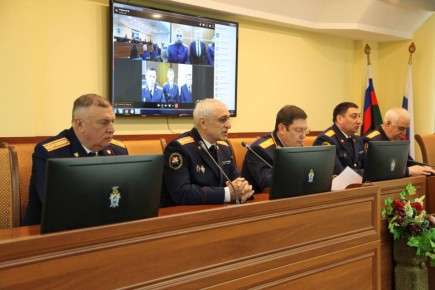 В следственном управлении состоялось торжественное мероприятие, посвященное Дню образования Следственного комитета Российской Федерации