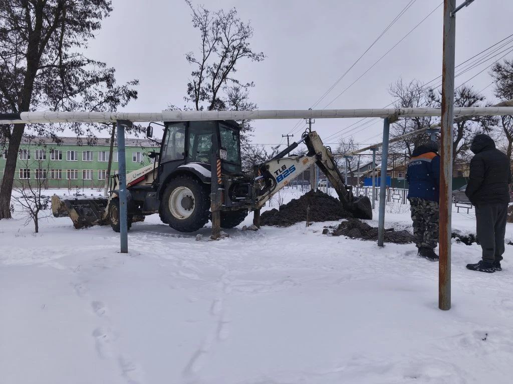 Начата замена участка канализационной сети в районе школы N8