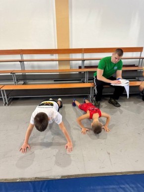 ГТО в зале борьбы братьев Самургашевых